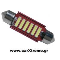 Σωληνωτός Led Canbus 12V 6-SMD