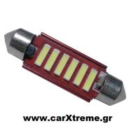 Σωληνωτός Led Canbus 12V 6-SMD