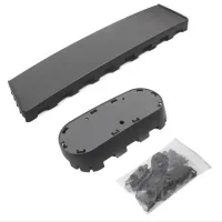 Μάσκα Για Audi A5 11-16 8T/8F Sport Look Κυψελωτή Γυαλιστερό Μαύρο 1 Τεμάχιο