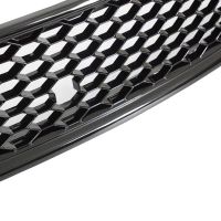 Μάσκα Για Audi A4 B6 8E 00-04 Κυψελωτή Χωρίς Σήμα Μαύρο Ματ 1 Τεμάχιο