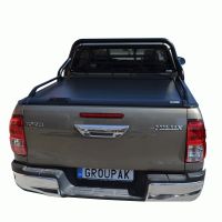 ΚΑΠΑΚΙ ΚΑΡΟΤΣΑΣ ΡΟΛΟ ΑΛΟΥΜΙΝΙΟΥ ΜΕ ΒΑΡΕΟΣ ΤΥΠΟΥ ΣΙΔΕΡΕΝΙΟ ROLL-BAR, ΑΨΙΔΑ ΤΖΑΜΙΟΥ ΚΑΙ ΚΟΥΠΑΣΤΕΣ TEK 2 MAX 9080 ROLL+RB 405BL+KOUP 115BL 2016+ & HILUX 2021+