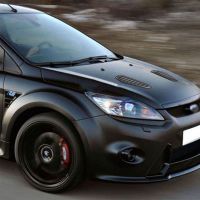 Αεραγωγοί Καπό Αυτοκόλλητοι Universal Τύπου Bmw GTR Μαύροι 33 x 11 x 1.5cm 2 Τεμάχια