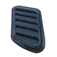 Αεραγωγοί Καπό Αυτοκόλλητοι Universal Τύπου Bmw GTR Μεγάλοι 18 x 15 x 33 x 1.5cm Μαύροι 2 Τεμάχια