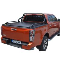 ΚΑΠΑΚΙ ΚΑΡΟΤΣΑΣ ΡΟΛΟ ΑΛΟΥΜΙΝΙΟΥ ΜΕ ΒΑΡΕΟΣ ΤΥΠΟΥ ΣΙΔΕΡΕΝΙΟ ROLL-BAR, ΑΨΙΔΑ ΤΖΑΜΙΟΥ ΚΑΙ ΚΟΥΠΑΣΤΕΣ TEK 2 MAX 9080 ROLL+RB 405BL+KOUP 115BL ISUZU D-MAX 2021+