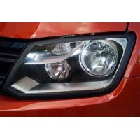 ΕΜΠΡΟΣΘΙΕΣ ΓΡΙΛΙΕΣ ΦΑΝΑΡΙΩΝ ΣΕ ΜΑΤ ΜΑΥΡΟ GR103 BL VW AMAROK 2010+&2017+