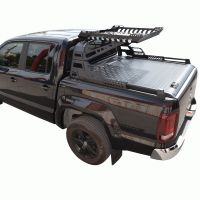 ΚΑΠΑΚΙ ΚΑΡΟΤΣΑΣ ΡΟΛΟ ΑΛΟΥΜΙΝΙΟΥ ΜΕ PREMIUM ROLL-BAR ΦΟΡΤΩΣΗΣ TEK 2 MAX 9080 ROLL+RB 430BAS VW AMAROK 2010+ & 2017+
