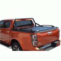 SMART ΡΟΛΟ ΑΛΟΥΜΙΝΙΟΥ ΗΛΕΚΤΡΙΚΟ ΜΕ ΕΡΓΟΣΤΑΣΙΑΚΟΥ ΤΥΠΟΥ ΣΙΔΕΡΕΝΙΟ ROLL-BAR ΚΑΙ ΚΟΥΠΑΣΤΕΣ SMART 2-7000 E-ROLL+RB 416BL+KOUP 90BL ISUZU D-MAX 2021+