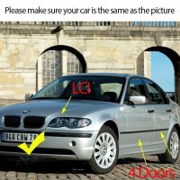 Καρδιές Μάσκας Για Bmw 3 E46 02-05 Sedan/Touring M4 Look Με Διπλή Γρίλια Tri-Color Μαύρο Γυαλιστερό 2 Τεμάχια