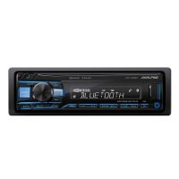 Radio Usb Aux Bluetooth 1 Din Alpine UTE-200BT Με Μεταβλητό Φωτισμό