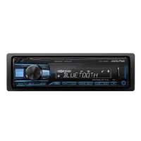 Radio Usb Aux Bluetooth 1 Din Alpine UTE-200BT Με Μεταβλητό Φωτισμό