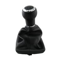 Πόμολο Λεβιέ Ταχυτήτων Με Φυσούνα Μαρκέ Μαύρο Για Audi A4 B6/B7 Με 6 Ταχύτητες New