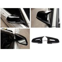 Καπάκια Καθρεφτών Για Bmw 5 F10 / F11 LCI (Facelift), 6 F06, F12, F13, 7 F02, F03, F04, 14-18 M4 Look Γυαλιστερό Μαύρο 2 Τεμάχια