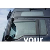 Ανεμοθραύστες Εμπρόσθιοι Φορτηγού Ford Transit 2013-> 2D 2τμχ Climair