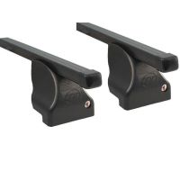 Σετ Μπάρες Οροφής Σιδερένιες με τα πόδια 130εκ για Renault Megane 4D-5D 2016-> 2τμχ Cube Cam