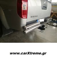 Οπίσθιος Προφυλακτήρας με Κοτσαδόρο για Nissan Navara D40