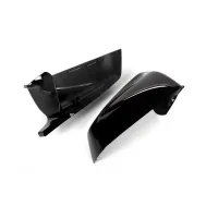 Καπάκια Καθρεφτών Για Bmw 5 F07 10-14 (Pre-Facelift) / 7 F01 09-12 M4 Look Γυαλιστερό Μαύρο 2 Τεμάχια