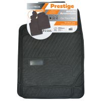 Δάπεδο PRESTIGE 2τμχ Μπροστινά Μαύρο