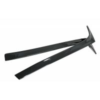 Αεροτομές Πρόσθετα Δεξιά Αριστερά Για VW Golf VII (7 & 7.5) 12-20 Μαύρο Γυαλιστερό Πλαστικό Για Standard Έκδοση 2 Τεμάχια