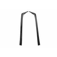 Αεροτομές Πρόσθετα Δεξιά Αριστερά Για VW Golf VII (7 & 7.5) 12-20 Μαύρο Γυαλιστερό Πλαστικό Για Standard Έκδοση 2 Τεμάχια