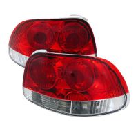 Πισινά Φανάρια Set Για Honda CRX Del Sol 92-98 Κόκκινο/Crystal Reliable Auto Parts