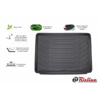 Πατάκι Πορτ-Παγκάζ 3D Σκαφάκι Από Λάστιχο TPE Για Opel Astra Κ 2015- Μαύρο Με Ρεζέρβα Rizline