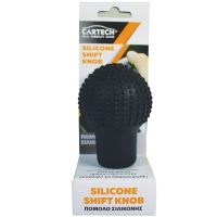 Πόμολο Σιλικόνης Οβάλ Μαύρο 52222