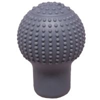 Πόμολο Σιλικόνης Οβάλ Γκρι 52223