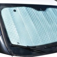 Ηλιοπροστασία Αυτοκινήτου Λευκή 135x70cm