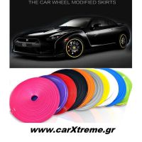 Διακοσμητική 3D Αυτοκόλλητη Ταινία για τις Ζάντες 4m Κόκκινο 52250