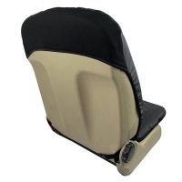 Ημικαλύμματα Μπροστινών Καθισμάτων Royal Δερματίνη Μαύρα 4 Τεμάχια