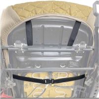 Ημικαλύμματα Μπροστινών Καθισμάτων Royal Δερματίνη Μαύρα 4 Τεμάχια