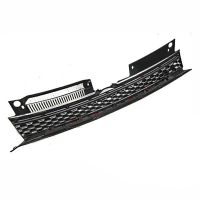 Μάσκα Για Vw Golf VI (6) 08-11 GTI Look Κυψελωτή Με Κόκκινο Σιρίτι 1 Τεμάχιο