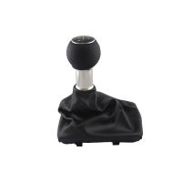 Πόμολο Λεβιέ Ταχυτήτων Με Φυσούνα Μαρκέ Μαύρο Για Audi A4 B6/B7 Με 6 Ταχύτητες GK0203