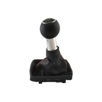 Πόμολο Λεβιέ Ταχυτήτων Με Φυσούνα Μαρκέ Μαύρο Για Audi A3 8L  Με 5 Ταχύτητες GK0241