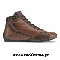 Sparco Slalom Classic Αγωνιστικά Παπούτσια Καφέ