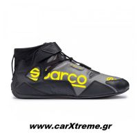 Sparco Apex Αγωνιστικά Παπούτσια Μαύρο / Κίτρινο