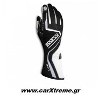 Sparco Lap Αγωνιστικά Γάντια Λευκό / Μαύρο 001315