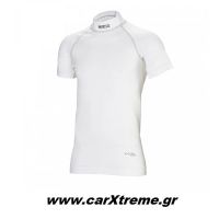Sparco RW9 Ισοθερμικό T-Shirt Λευκό