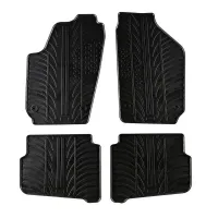 Πατάκια Αυτοκινήτου Gledring 0061 VW Polo 9N-9N3 2003-2008 / Seat Ibiza 6L 2003-2008 / Seat Cordoba 6L 2003-2008 Μαύρο 4 Τεμάχια