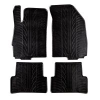 Πατάκια Αυτοκινήτου Gledring 0180 Chevrolet Aveo 2006-2011 Μαύρο 4 Τεμάχια