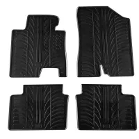 Πατάκια Αυτοκινήτου Gledring 0201 Hyundai I30 2012-2015/ Kia Cee'd Sedan & Station Wagon 2012-2015 Μαύρο 4 Τεμάχια