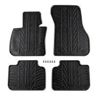 Πατάκια Αυτοκινήτου Gledring 0494 BMW X1 F48 2015- Μαύρο 4 Τεμάχια