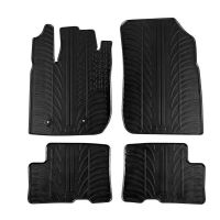 Πατάκια Αυτοκινήτου Gledring 0179 Dacia Duster SUV 2018- Χειροκίνητο Μαύρο 4 Τεμάχια