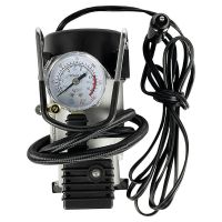 Κομπρεσέρ -  Κομφλέρ Αέρος Αυτοκινήτου Μεταλλικό Μεγάλο Με Μανόμετρο Premium Heavy Duty 12V 150Psi 15114