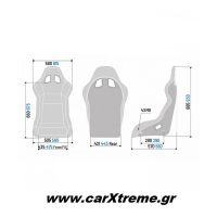 Sparco EVO XL QRT Αγωνιστικό Κάθισμα Αυτοκινήτου 008015RNR