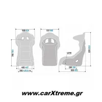 Sparco CIRCUIT QRT Αγωνιστικό Κάθισμα Αυτοκινήτου 008019RNR
