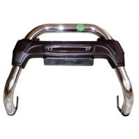 Jeep Cherokee '02>'07 - Εμπρόσθιος προφυλακτήρας 106 Inox