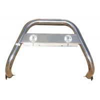 Jeep Cherokee '02>'07 - Εμπρόσθιος προφυλακτήρας 108 Inox