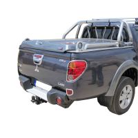 MITSUBISHI L200 '06> - Roll bar 407 Inox-0952 Inox