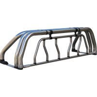 MITSUBISHI L200 '06> - Roll bar 408 Inox- 0952 Inox